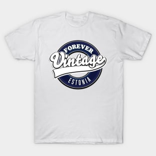 forever vintage Estonia logo T-Shirt